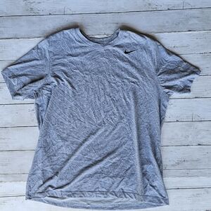 Grey Nike Tee Sz Large